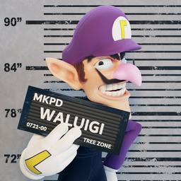 Waluigi Steve Buscemi The Super Mario Bros Movie)